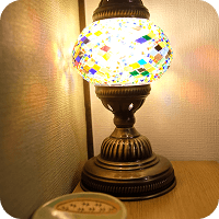 toiro店内のランプの写真